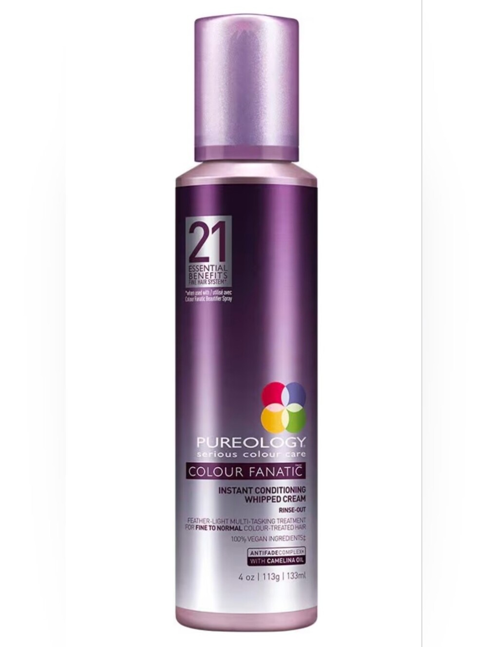 Pureology Colour Fanatic Instant Conditioning Whipped Cream 4 fl Oz